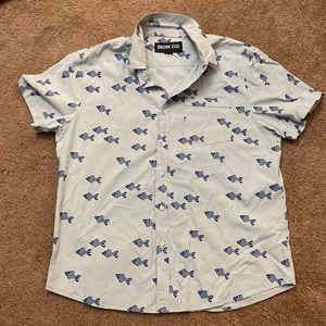 Iron Co. short sleeve button down shirt